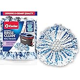 O-Cedar Genuine RinseClean Deep Clean Spin Mop Head Replacement (1-Pack) | 40% More Cleaning Power | Microfiber Refill | Mach
