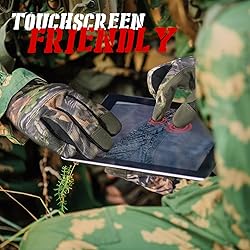 HANDLANDY Work Gloves with Grip, Safety Mechanics