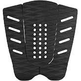 AQUBONA 3 Piece EVA Surfboard Deck Traction Pads for Stomp Skimboards, Surf Boards, Funboard, Fish Board