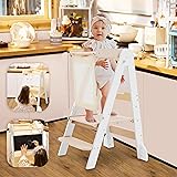 OgiOgi Foldable Toddler Tower, Safety Net, Toddler