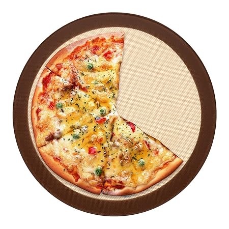 Bluedrop redondo antiadherente pizza para hornear horno LINERS ...