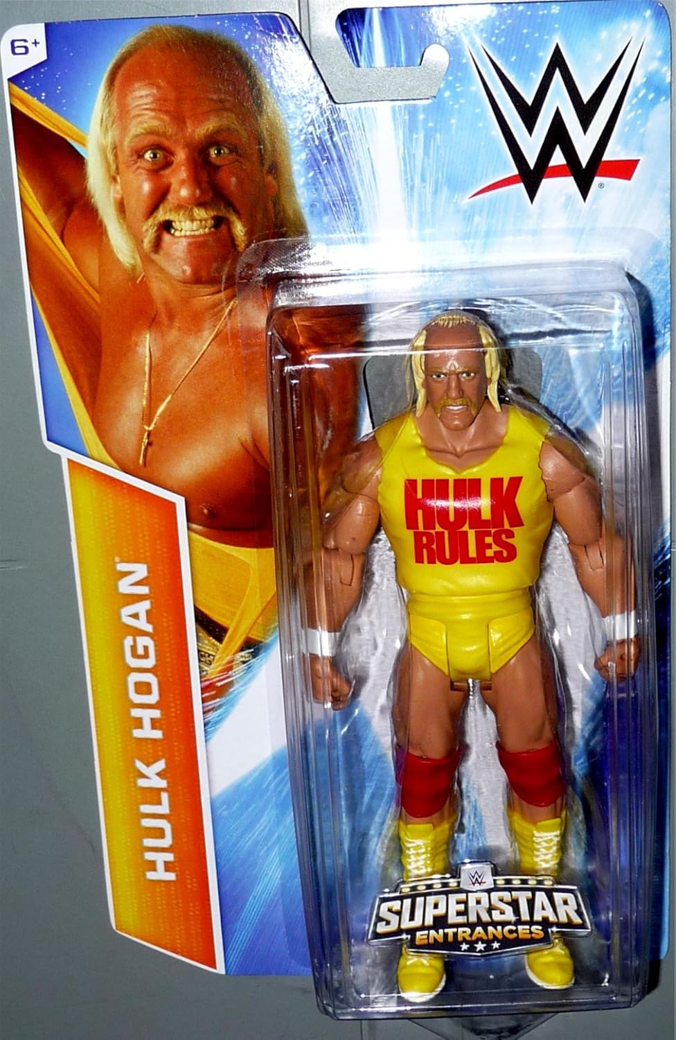 hulk hogan action figure mattel