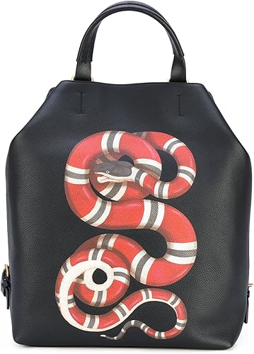 gucci print backpack
