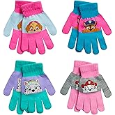 Nickelodeon Girls' Paw Patrol Ski Gloves - Marshall, Chase, Rubble Ski Gloves or Mittens (2-7)