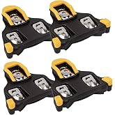 Pinsync Road Bike Cleats Compatible with SPD-SL Pedals, 4 Pack