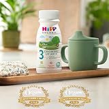HiPP Organic 3 Baby Milk 200ml Ready to Feed Formula (Pack of 8) 12+ Months view 2