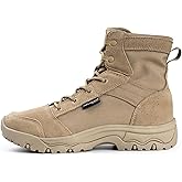 FREE SOLDIER Men's Tactical Hiking Boots Lightweight Comfortable Combat Work Boots 6 Inches