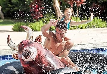 pbr bull riding pool float