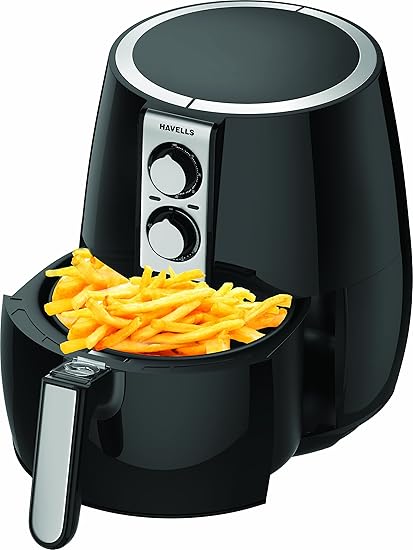 Havells Prolife Plus 4-Litre 1230-Watt Air Fryer (Black)
