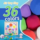 QMay Air Dry Clay 36 Colors Ultra Light No-Bake Non-Toxic Modeling Clay view 2