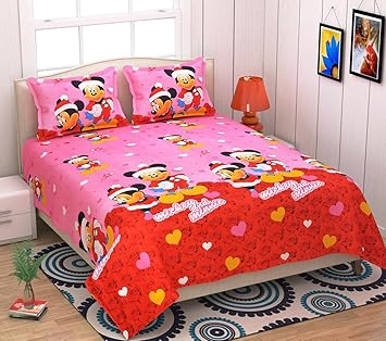 cartoon print bedsheet