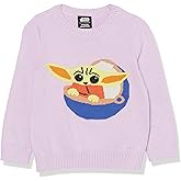 Amazon Essentials Disney | Marvel | Star Wars | Princess Girls and Toddlers' Crewneck Sweaters