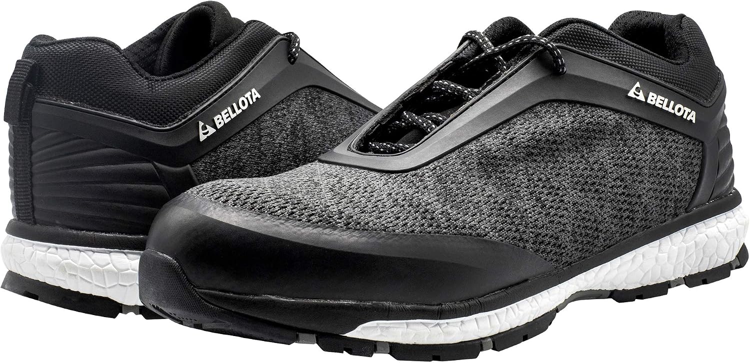 Bellota 72224KB41S1P Safety Shoe, Black, 41 EU, Black White