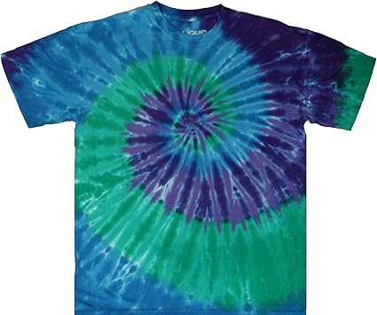 Blue and purple tie dye shirt Clearance