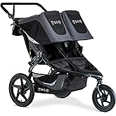 BOB Gear Revolution Flex 3.0 Duallie Jogging Stroller, Double Stroller, Graphite Black
