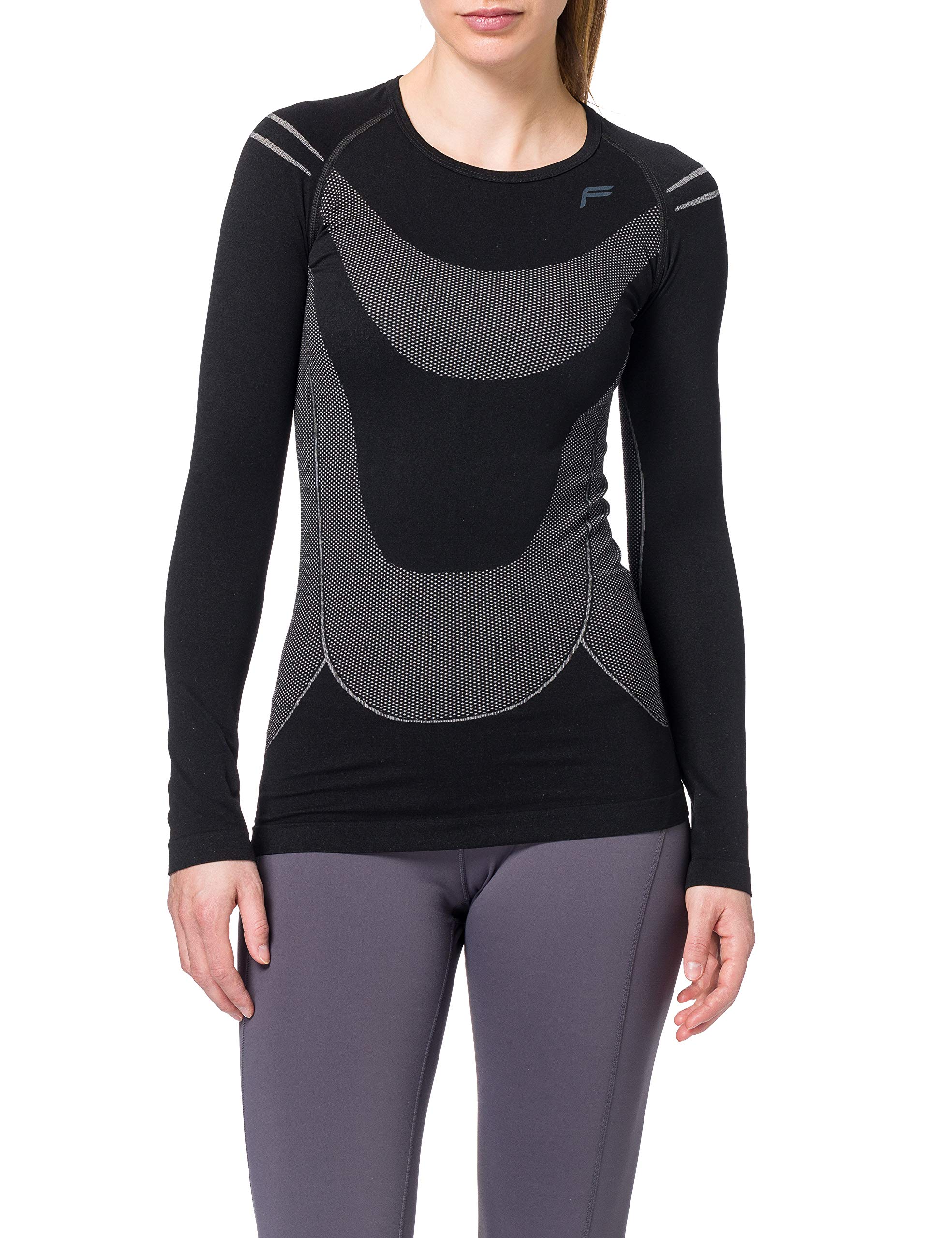 F-Lite Women's Megalight 140 Long Shirt - Black, Large