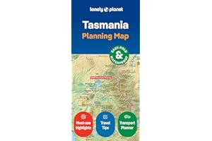 Lonely Planet Tasmania Planning Map 2 2nd Ed.
