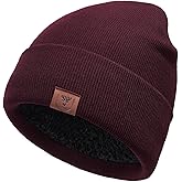 OZERO Winter Beanie Daily Hat - Thermal Polar Fleece Ski Stocking Skull Cap for Men and Women