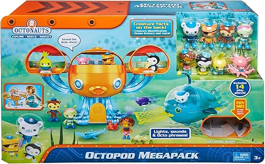 octonauts octopod megapack