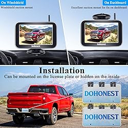 Wireless Backup Camera 5-Inch for Truck: Easy Setup