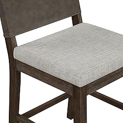 Nathan James Linus Modern Upholstered Counter