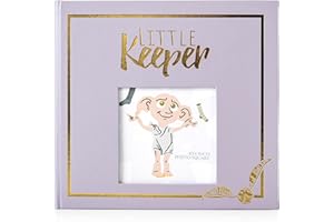 CON*QUEST ConQuest Journals Harry Potter Little Keeper Baby Photo Album, Wizarding World Journal Holds 200 4'' x 6'' Prints, 100 Pages of Keepsake Photos, Gifts for Mom, Measures 9'' x 9'', Officially Licensed