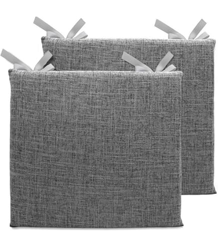 Amazon.com: CENGNIAN Square Chair Seat Pad 15x15 Inches Home Decor