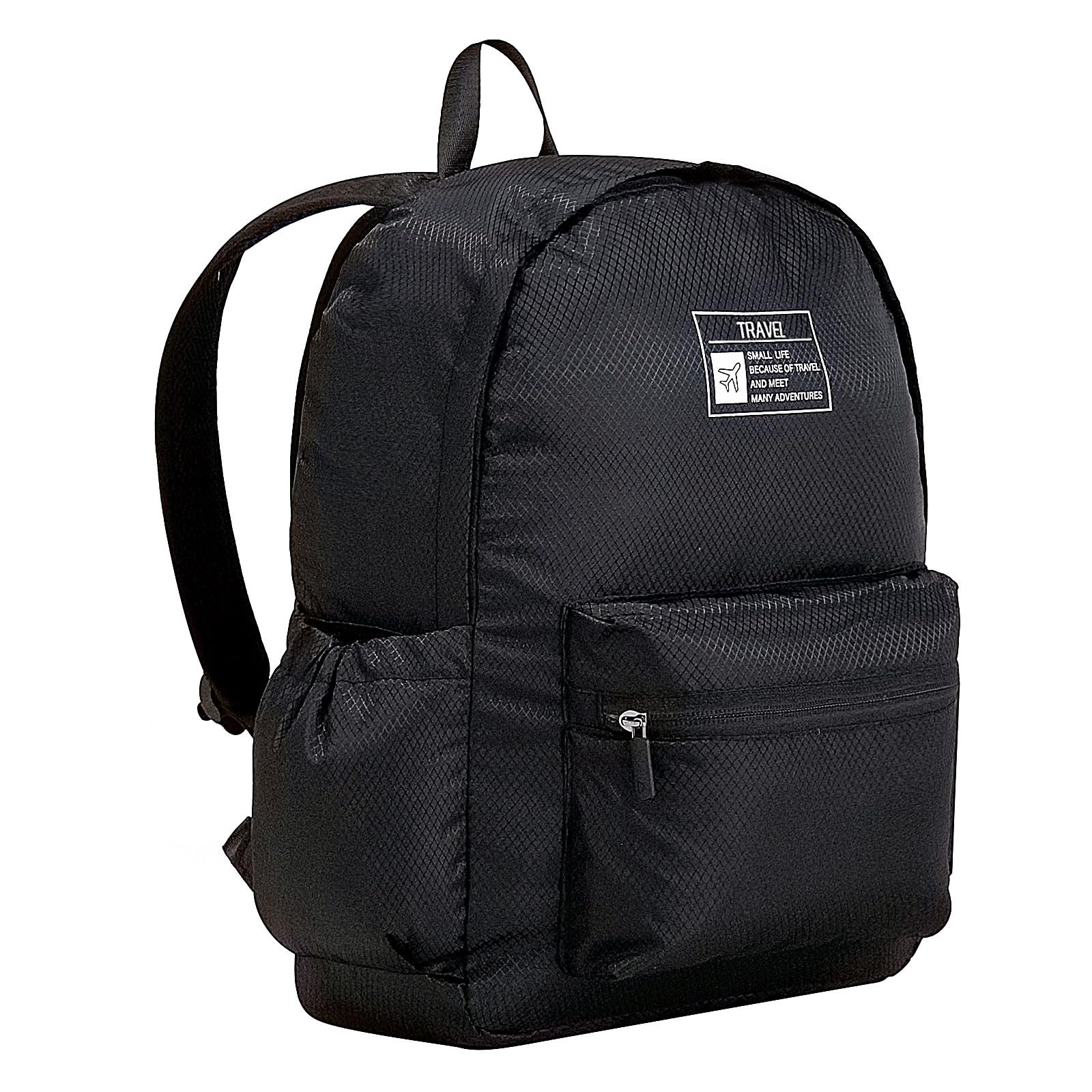 Long Keeper 15L Small Foldable Backpack - Unisex Packable Travel Backpack Ultralight Small Rucksack Handbag for Hiking Dog Walking Sports Daily Walk-Around