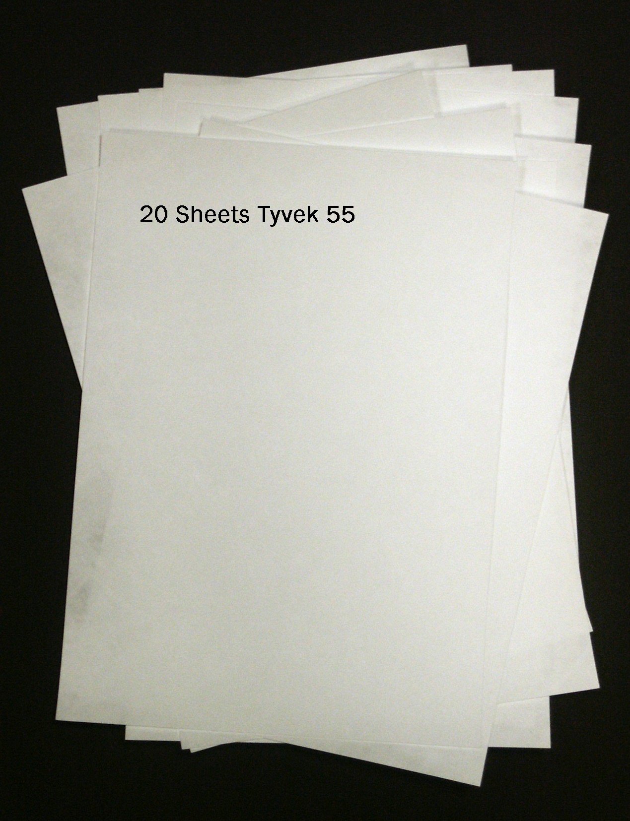 Fabrics & Textiles Bloc de 20 Feuilles de Tyvek Format A4 55 g/m²