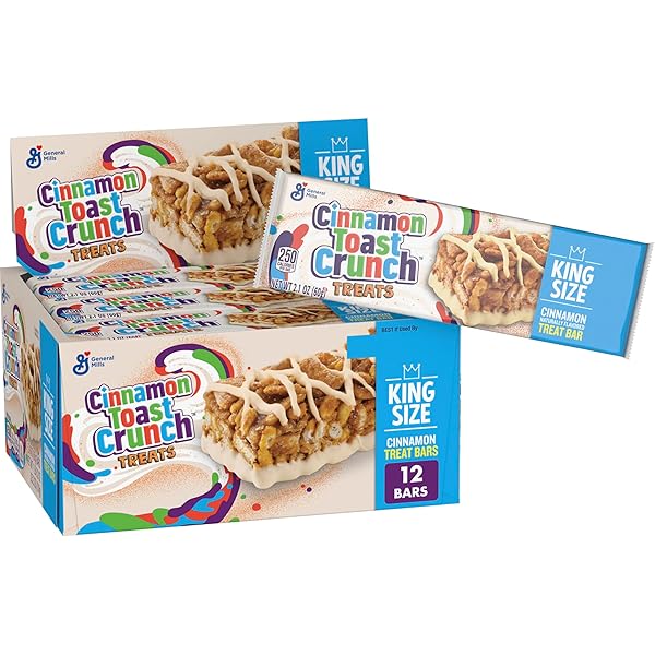CINNAMON TOAST CRUNCH BREAKFAST CEREAL TREAT BARS, SNACK...
