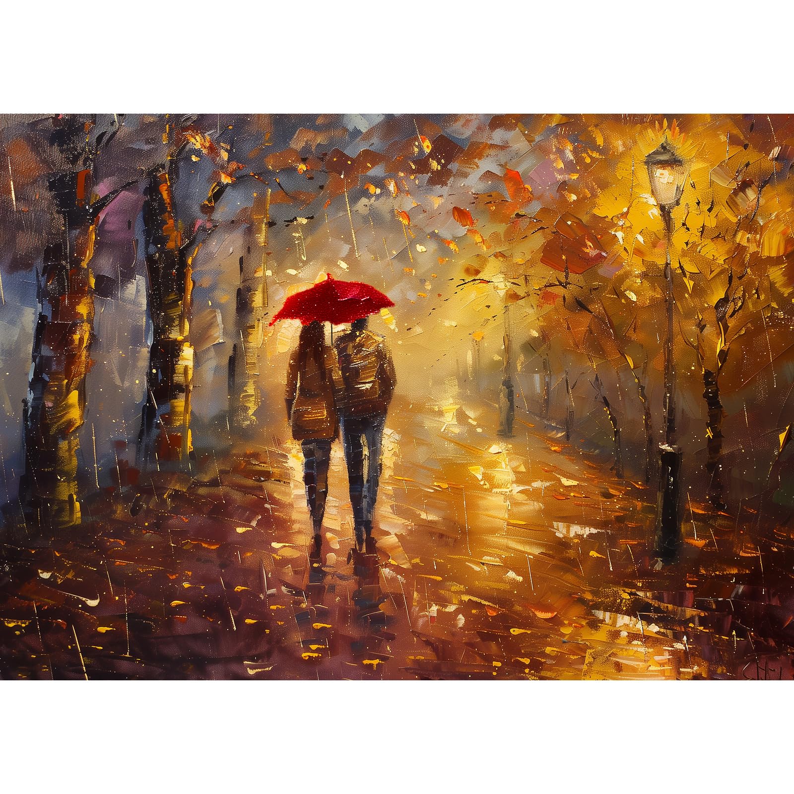 1000 Pieces Jigsaw Puzzles for Adults Romantic Gift Puzzle for Friend Art Puzzle Home Decoration — image 1