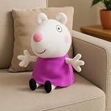 TY Peppa Pig Suzy Sheep Beanie 15 cm Soft Plush Toy Collectible Gift view 2