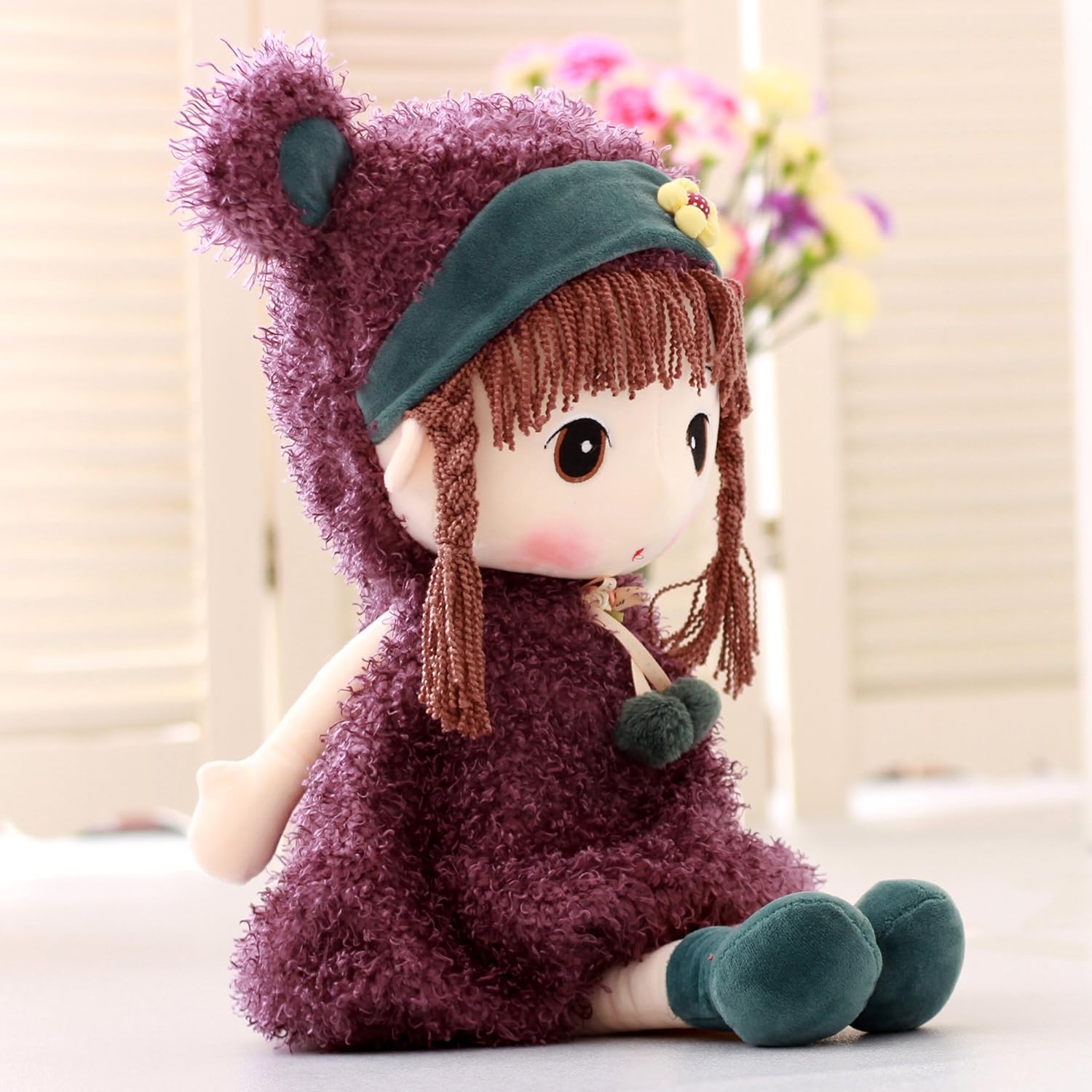 Vercart Petite Peluche Jouet Enfant Interactif Poupee De Chiffon Mignon Pour Bebe Doudou Garcon Fille Original Cadeau Danniversaire 40cm Jeux Et Jouets Poupees Et Accessoires Lawawarenesssociety In