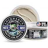 Lockhart's Anti-Gravity Matte Paste for Men, Firm Hold, Volume, 3.4 oz | Kaolin, bentonite clay &amp; silica for big volume and fuller-looking hair. Clay, wax and fiber in one. Rinses out with water.