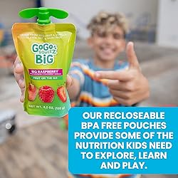 GoGo squeeZ BIG Applesauce & Fruit Puree with