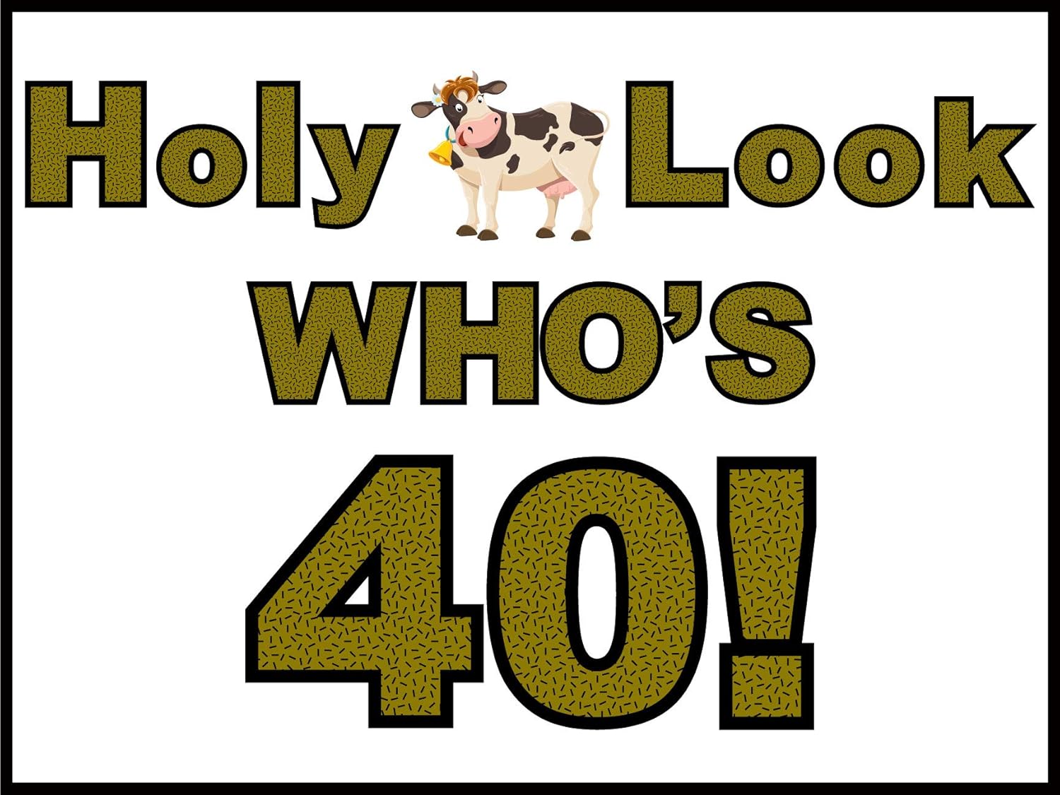 Lordy Lordy Look Whos 40 18x24 Yard Sign W Stake Party Decorations Party Supplies