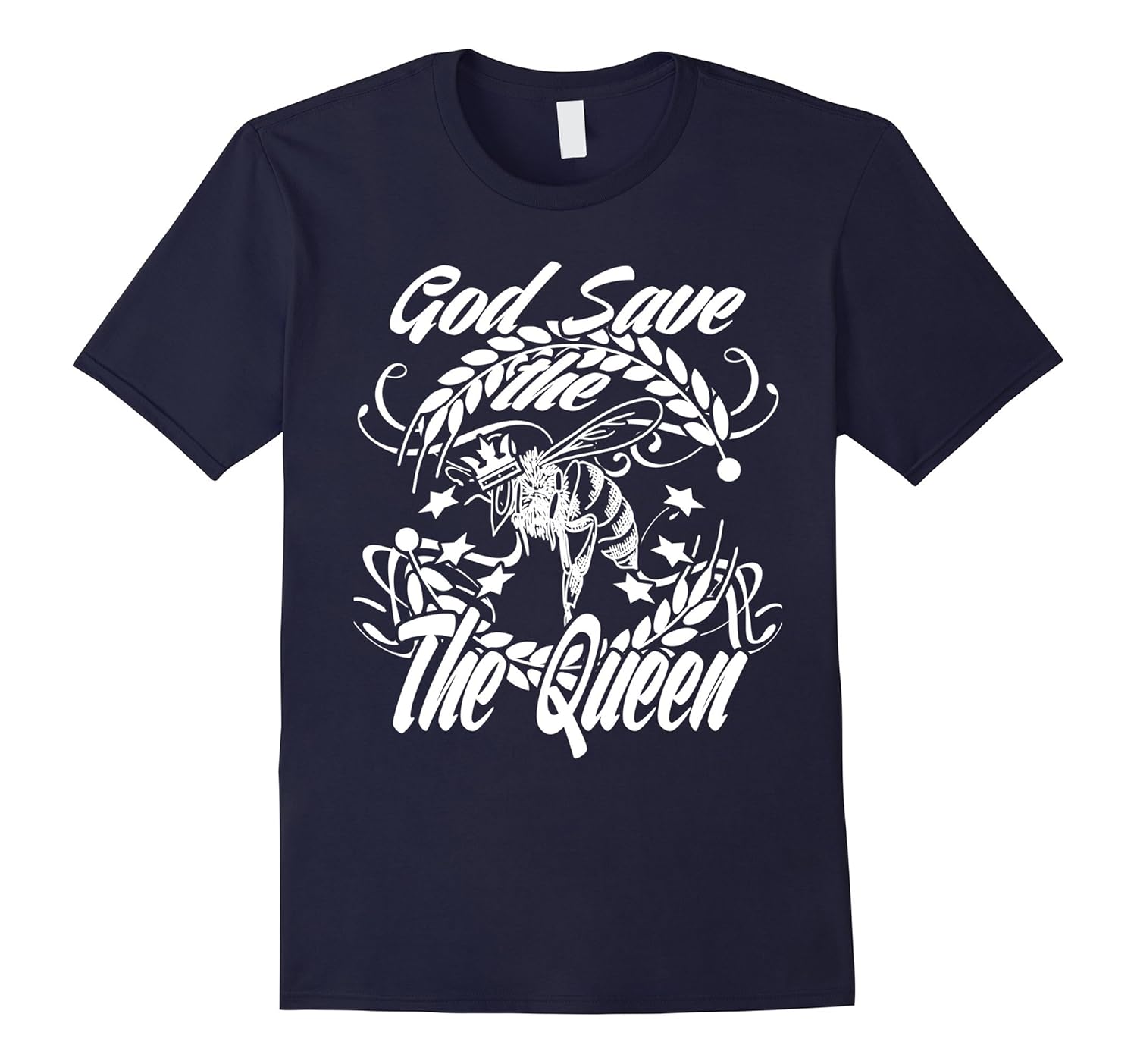 God Save The Queen Bee Funny Beekeeper T-Shirt-ANZ