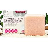 VIORI Coconut Bliss Advanced Repair and Moisturizing Conditioner Bar – Hergestellt mit Reiswasser und Vitaminen für die Gesun