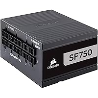 Corsair SF Series, SF750, 750 Watt, SFX, 80+ Platinum Certified, Fully Modular Power Supply (CP-9020186-NA)