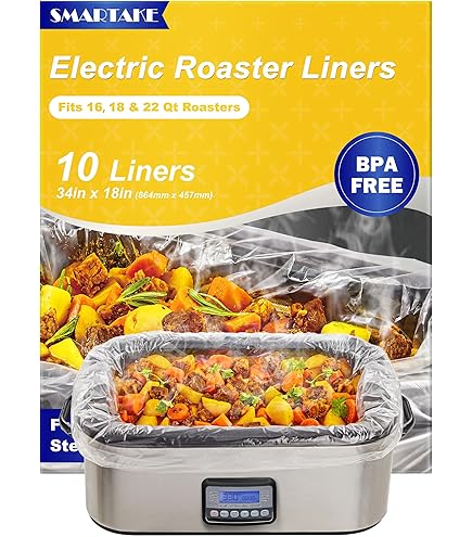 Amazon.com: PanSaver 45950 Foil Electric Roaster Liner Pack