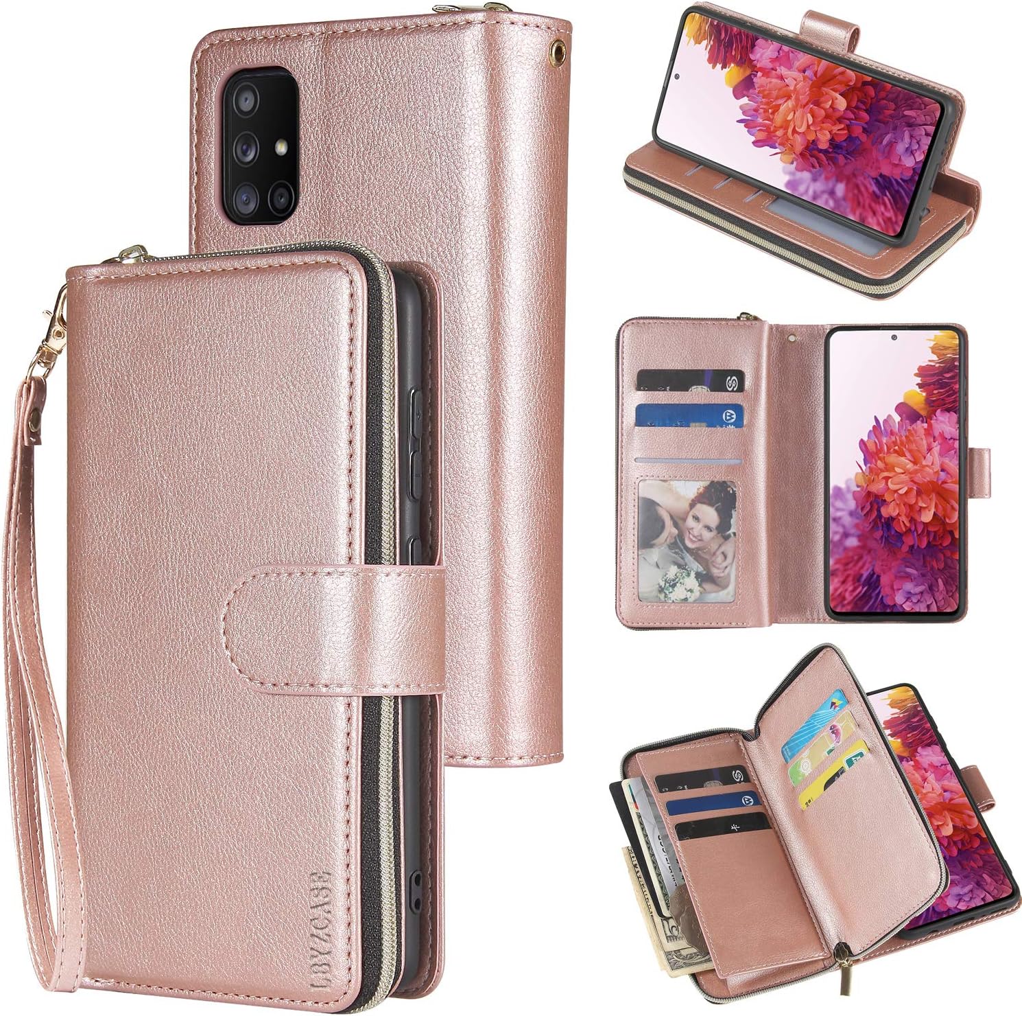 LBYZCASE Wallet Case for Galaxy S20 FE 5G(2020),Samsung S20