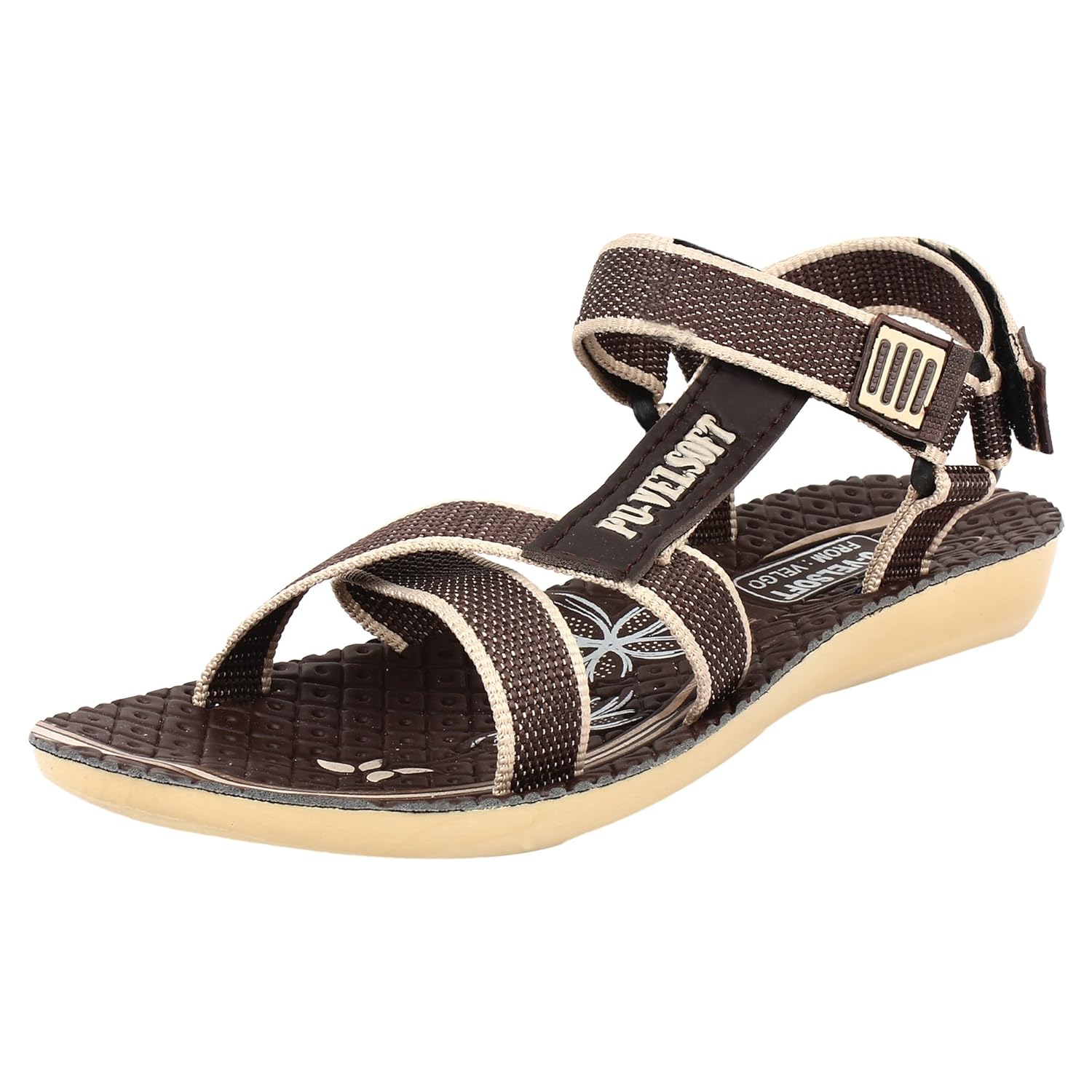 earton women/girls brown-958 sandals & floaters