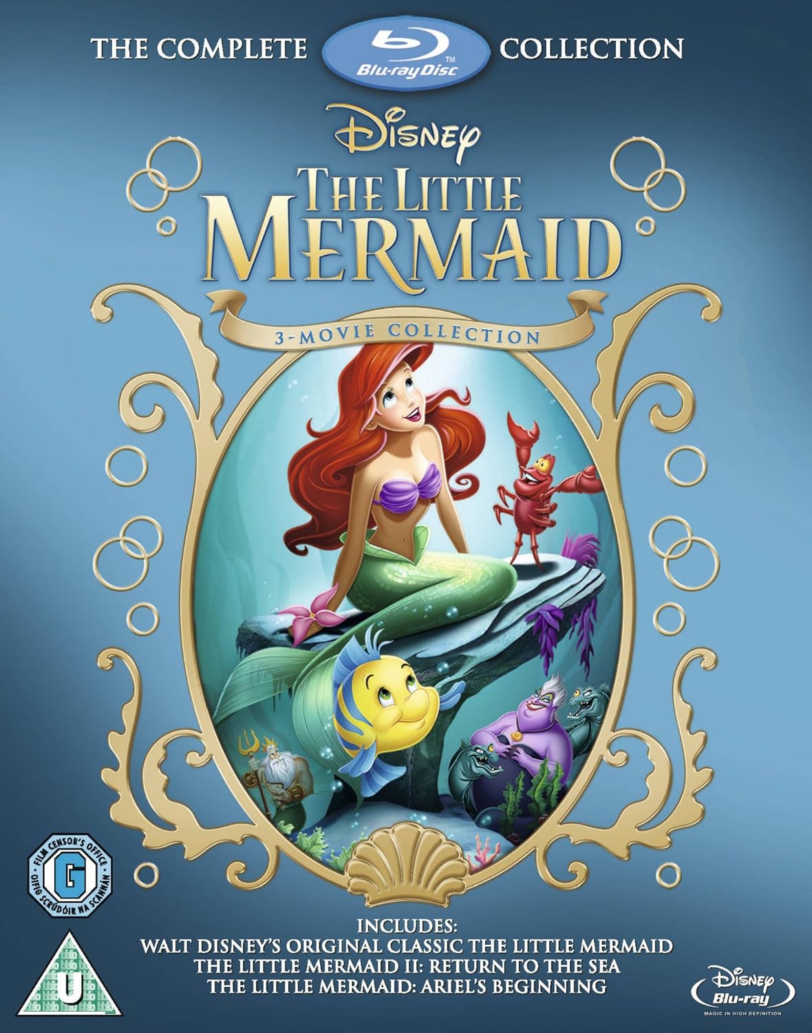 Amazon Little Mermaid 1 2 3 Blu Ray Import Tvドラマ