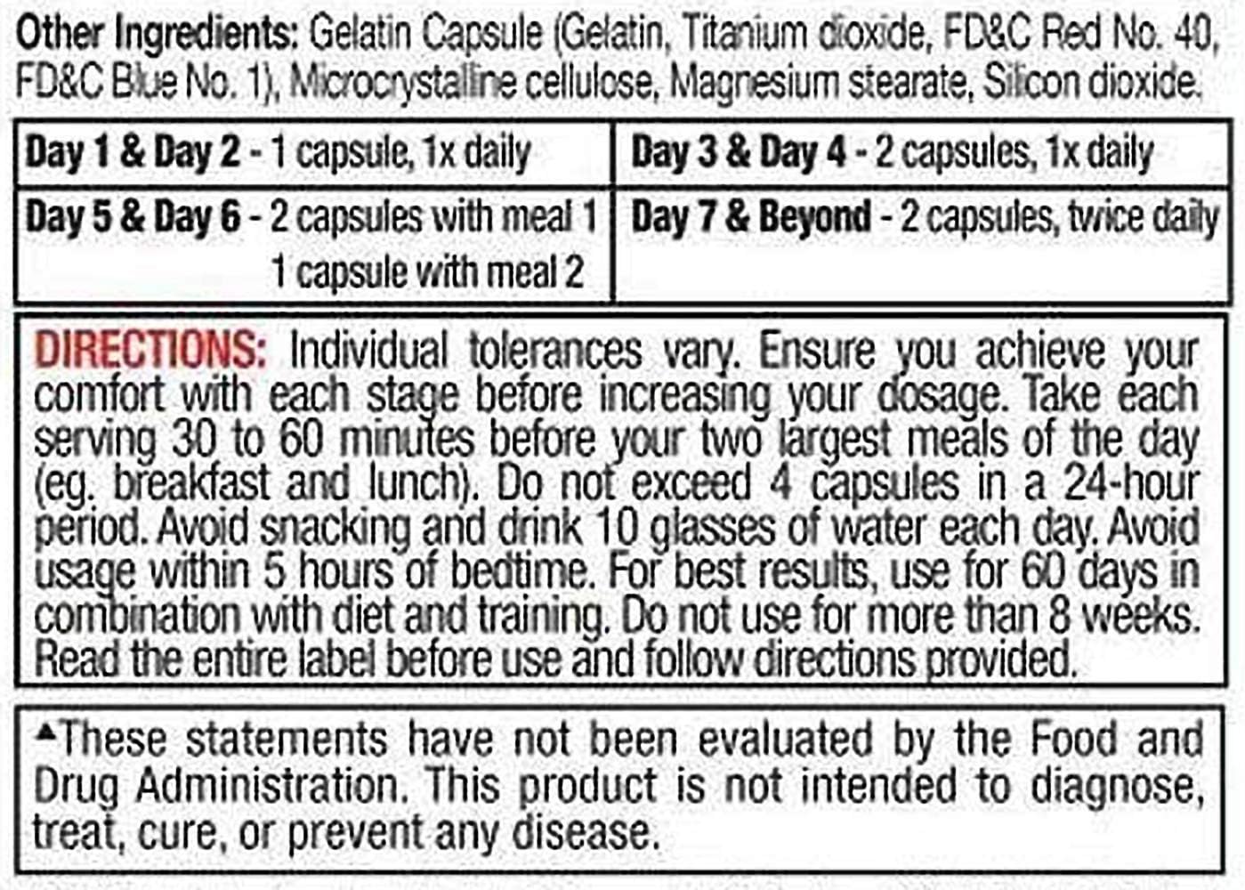 Hydroxycut Hardcore Next Gen, Scientifically Tested Weight Loss and Energy, Weight Loss Supplement, 100 Capsules: Health & Personal Care