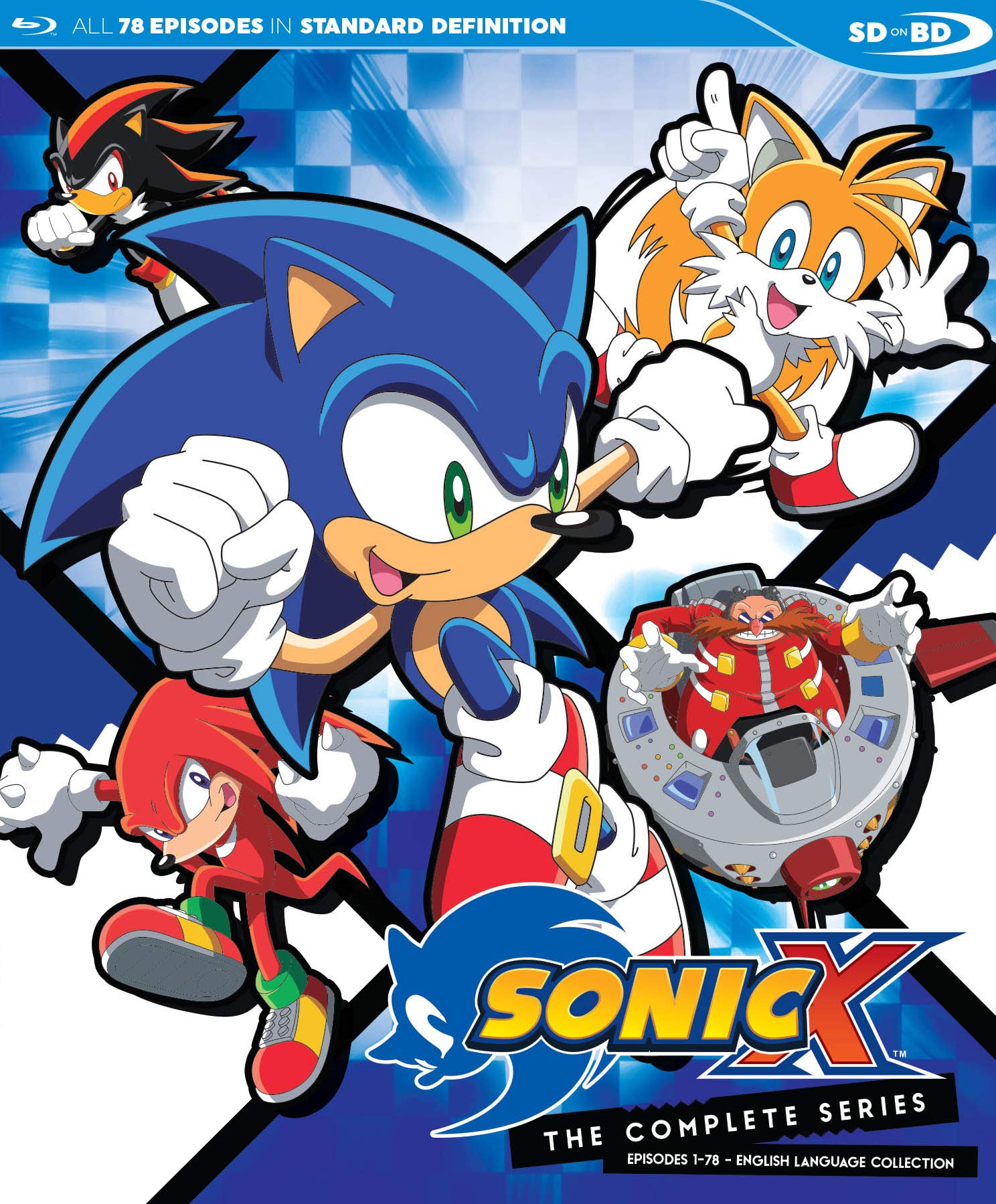 Sonic X Complete English Dubbed Series SDBD Blu-ray 875707770095| eBay