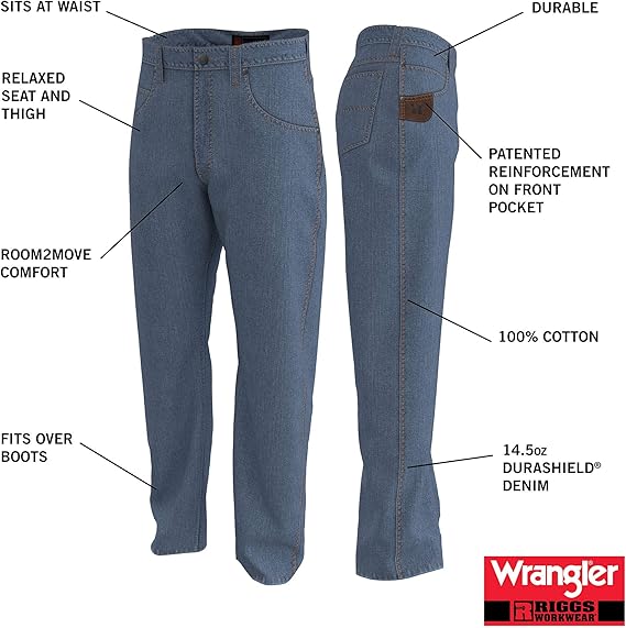 wrangler jeans with cell phone pocket