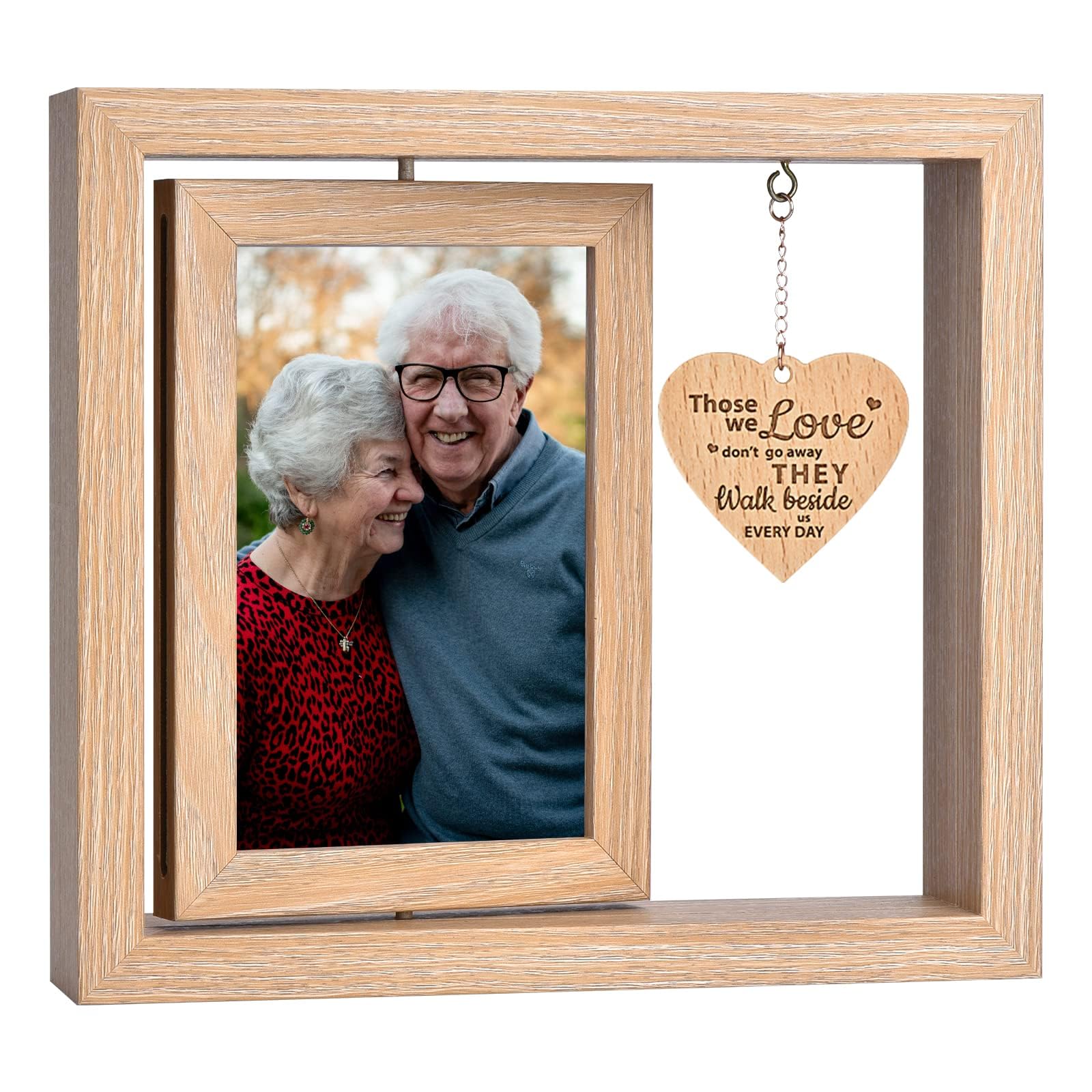 GUANKE Memorial Gifts Picture Frame In Loving Memory of Mother, Father, Grandma, Grandpa Frames Bereavement Gifts Remembrance/Condolence/Sympathy for Loss One (Memorial)