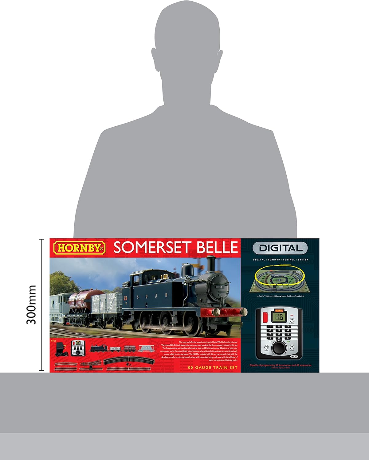 hornby somerset belle digital train set