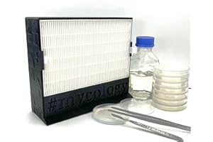 IN VITRO GARDEN SUPPLY Mycology Mini Laminar Flow Hood FFU for Sterile Transfers Clean Room - 3D Printed from Recycled Plastic - Unique Design One of One