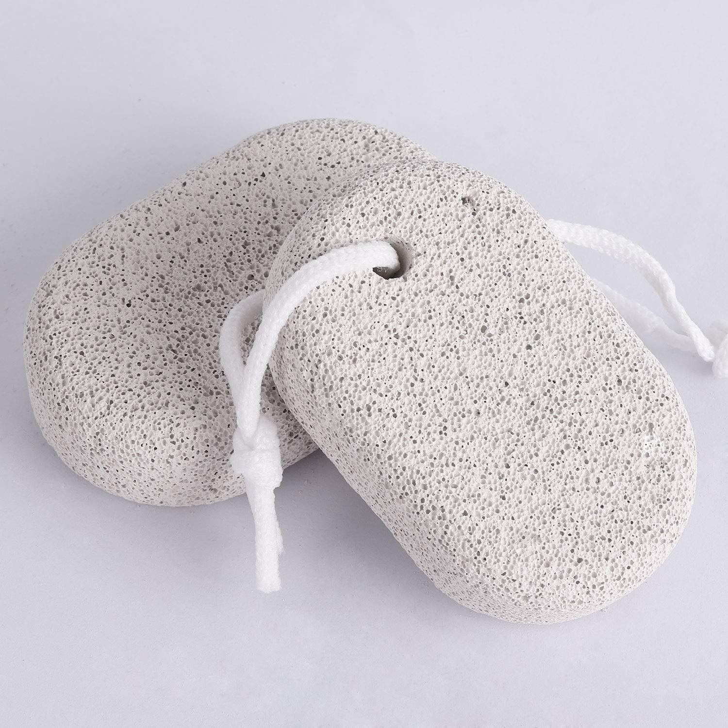 4 Natural Pumice Stone Lava Pedicure File to Remove Foot's Dead Skin Callus Exfoliation: Beauty